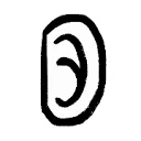 Logo van De Muren hebben Oren