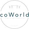 Logo coWorld - coworking community Curaçao