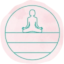 Logo Yogini rosa - Foundation AND Retreats