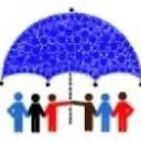 Logo van Blauwe Paraplu