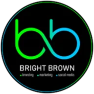 Logo Bright Brown: Marketing As A Service