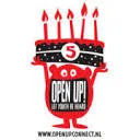 Logo Open Up! Let youth be heard