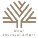 Logo Wood loves you and More