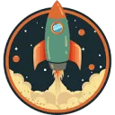 Logo Rocket Orange