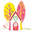 Logo kinderopvang onder de pannen