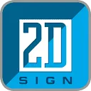 Logo 2D-sign