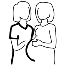 Logo Verloskundigen praktijk Margriet