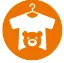 Logo KLESTEO - Kleding AND speelgoedbank Tiel e.o.