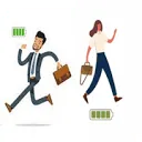 Logo van BANK naar WERK