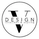 Logo VDESIGN interieur AND styling advies