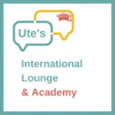 Logo Ute's International Lounge AND Academy