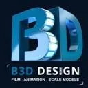 Logo B3D Design