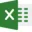 Logo Excellent met Excel