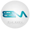 Logo van Blue Media multimedia productions