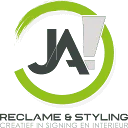 Logo JA! reclame AND styling