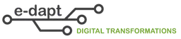 Logo E-dapt / Digital Business Transformation