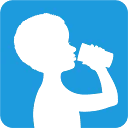 Logo Stichting Waterpas Schoon drinkwater helpt kinderen aan een toekomst