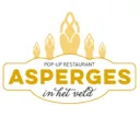 Logo Pop-up restaurant Asperges in het veld