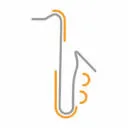 Logo SaxofoonSchool - Saxofoonlessen