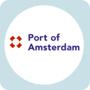 Logo Amsterdam en de haven