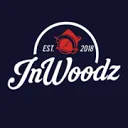Logo InWoodz: Maatwerk voor elk interieur