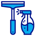 Logo van CASTER schoonmaak AND glazenwasserij
