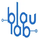 Logo blau lab