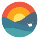 Logo KONING - sport events AND travel