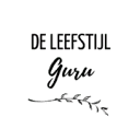 Logo De Leefstijl Guru