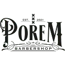 Logo POREM barbershop