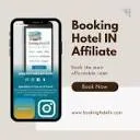 Logo Booking hotel in