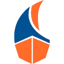 Logo Blue Orange Wave